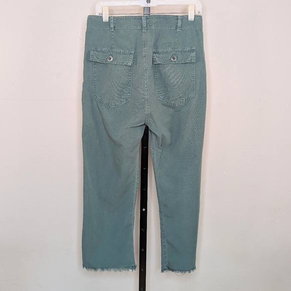 The Great "Ranger" Cropped Relaxed Fit Pants Green Size 27 - Picture 14 of 14